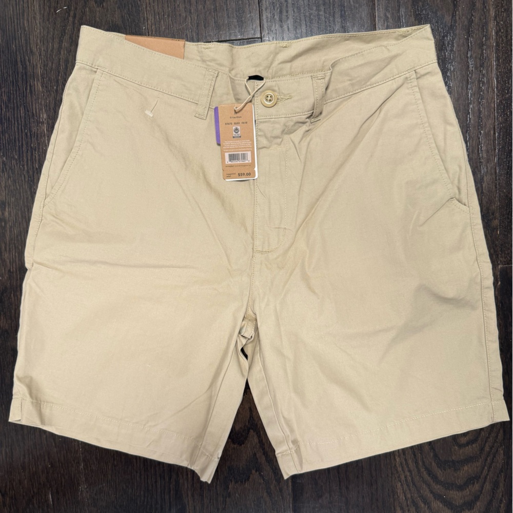 Patagonia Khaki Casual Shorts Size 31 NWT
